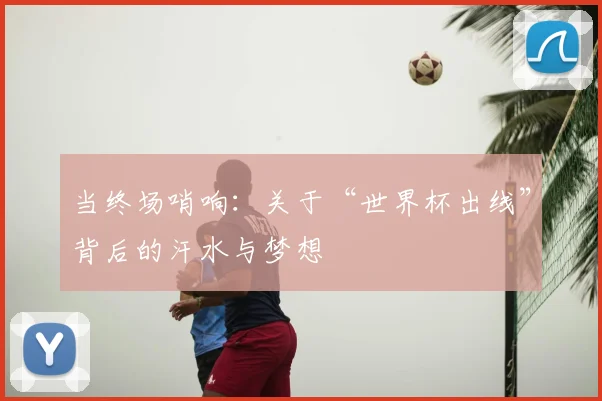 当终场哨响：关于“世界杯出线”背后的汗水与梦想